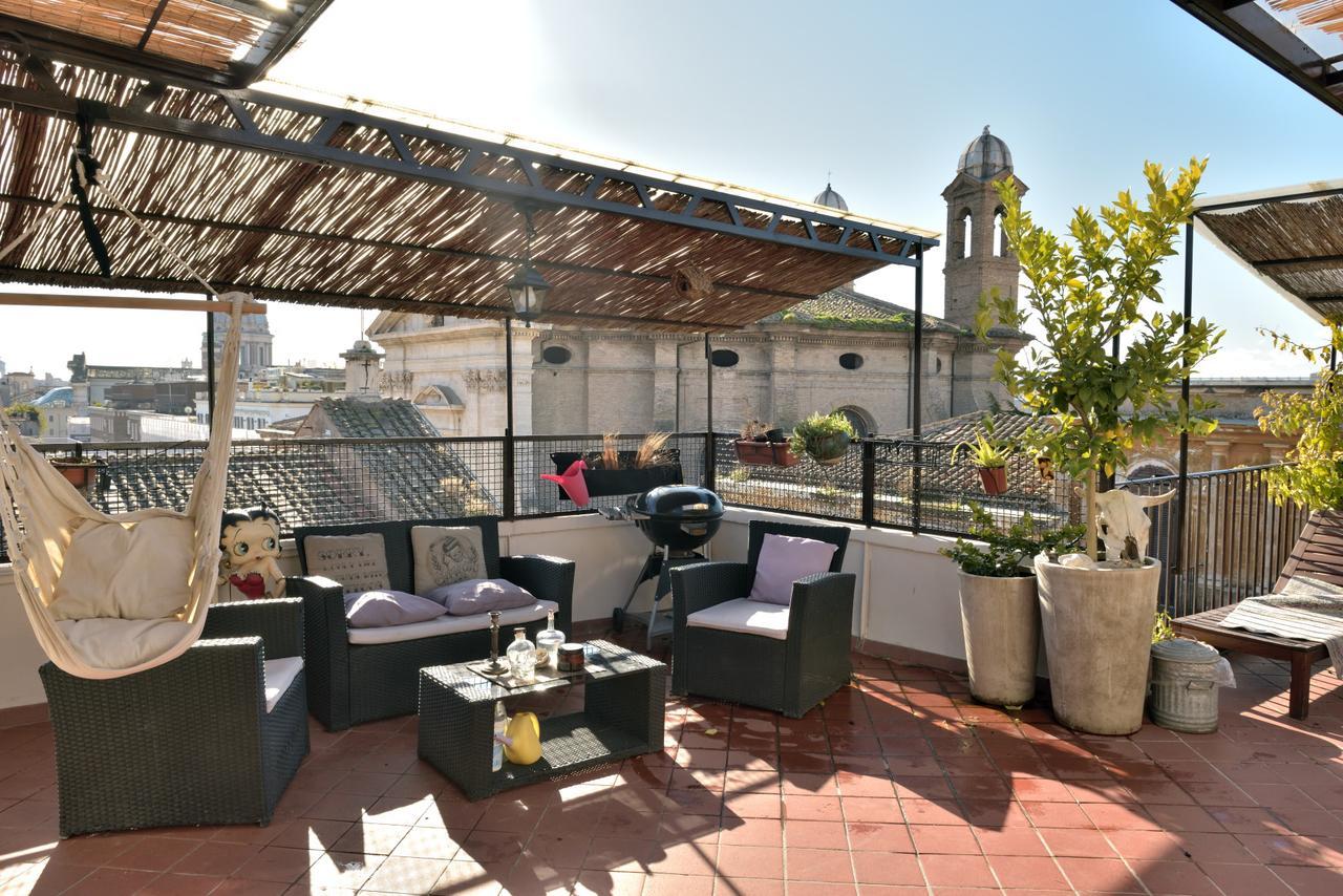 Irex Via Del Corso Private Attico With Jacuzzi Appartement Rome Buitenkant foto