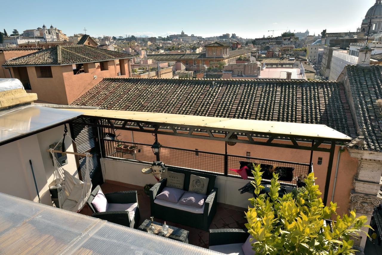 Irex Via Del Corso Private Attico With Jacuzzi Appartement Rome Buitenkant foto