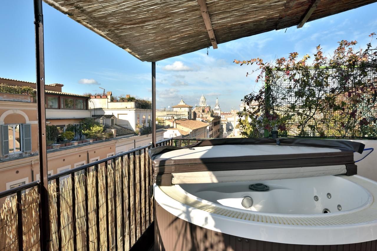 Irex Via Del Corso Private Attico With Jacuzzi Appartement Rome Buitenkant foto